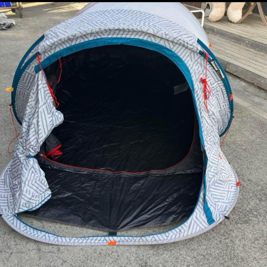 Quechua ツーリングテント ワンタッチテント 簡単設営 テント 2人用