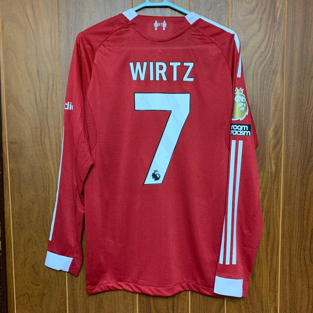 ルヴァプールユニフォームホーム25-26 ウィルツ 長袖