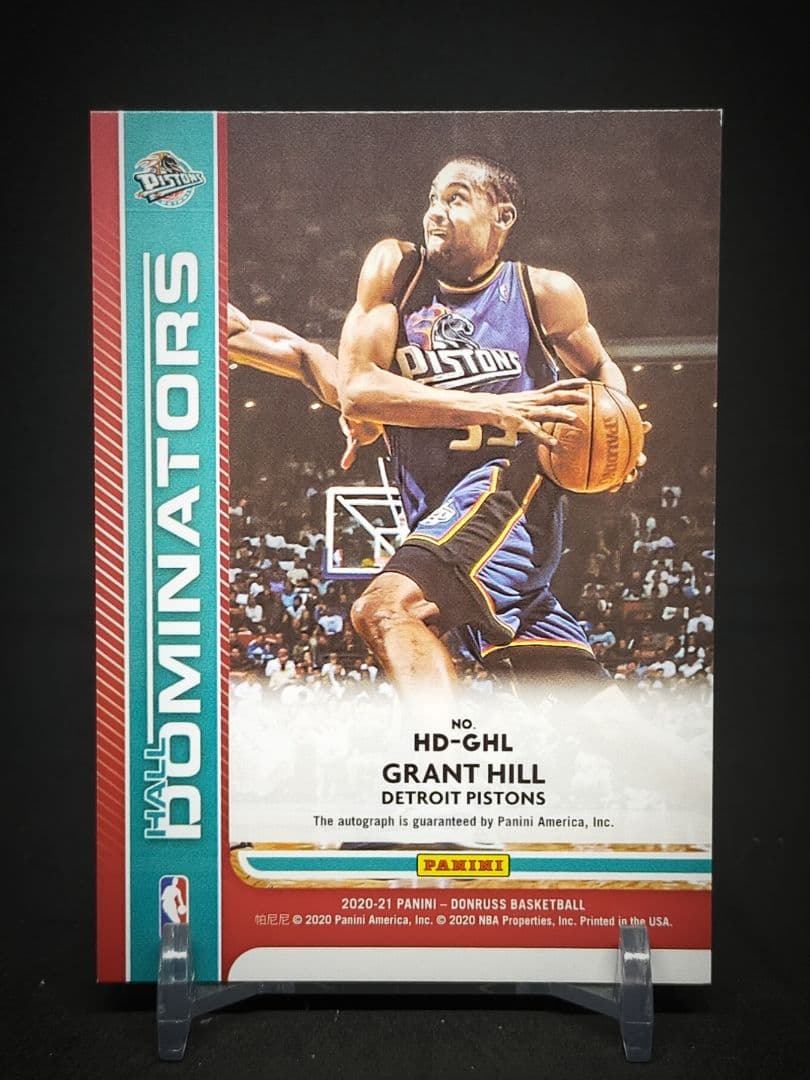 n*3様 Grant Hill Panini Donruss Auto　グラント