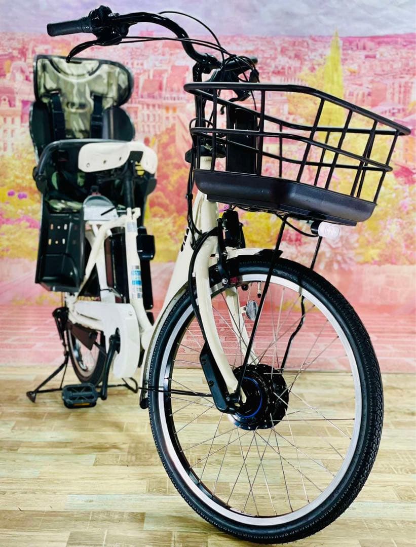 K2689 電動自転車ブリヂストンビッケ 子供乗せ 24/20インチ 送料無料