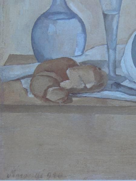 ジョルジョ・モランディ、静物(青い花瓶)希少画集画、新品高級額