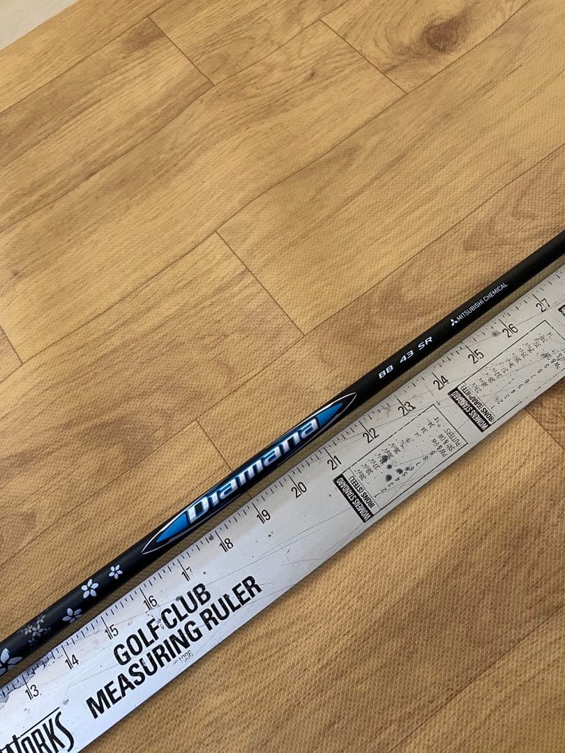 634 三菱　ディアマナ BB 43SR テーラースリーブ付　ドライバー用