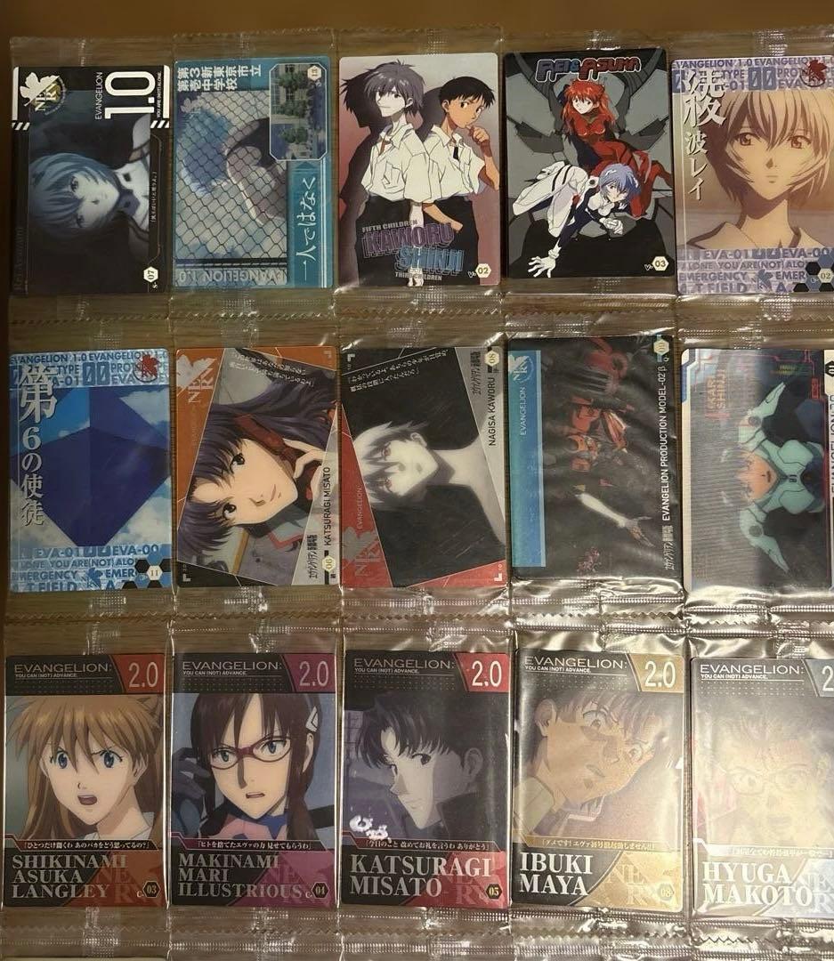 エヴァンゲリオン　ウエハースカード　コミックSP 貞本義行　未開封まとめ売り41