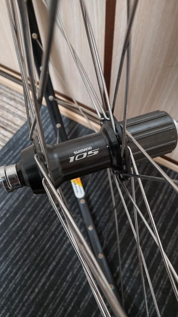 ARAYA R-50 ブラックアノダイズ ホイールセット