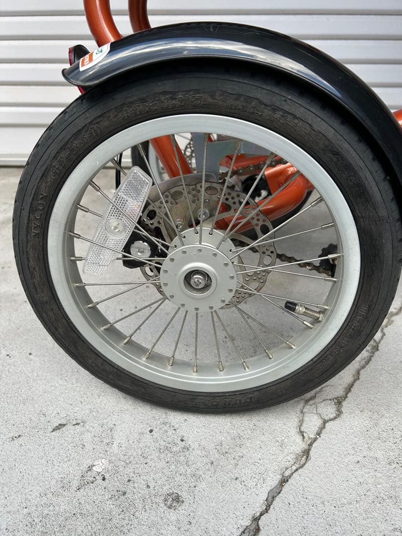 美品　けんきゃくん　電動　四輪　4輪　自転車　三輪車　シニア　アシスト　協栄