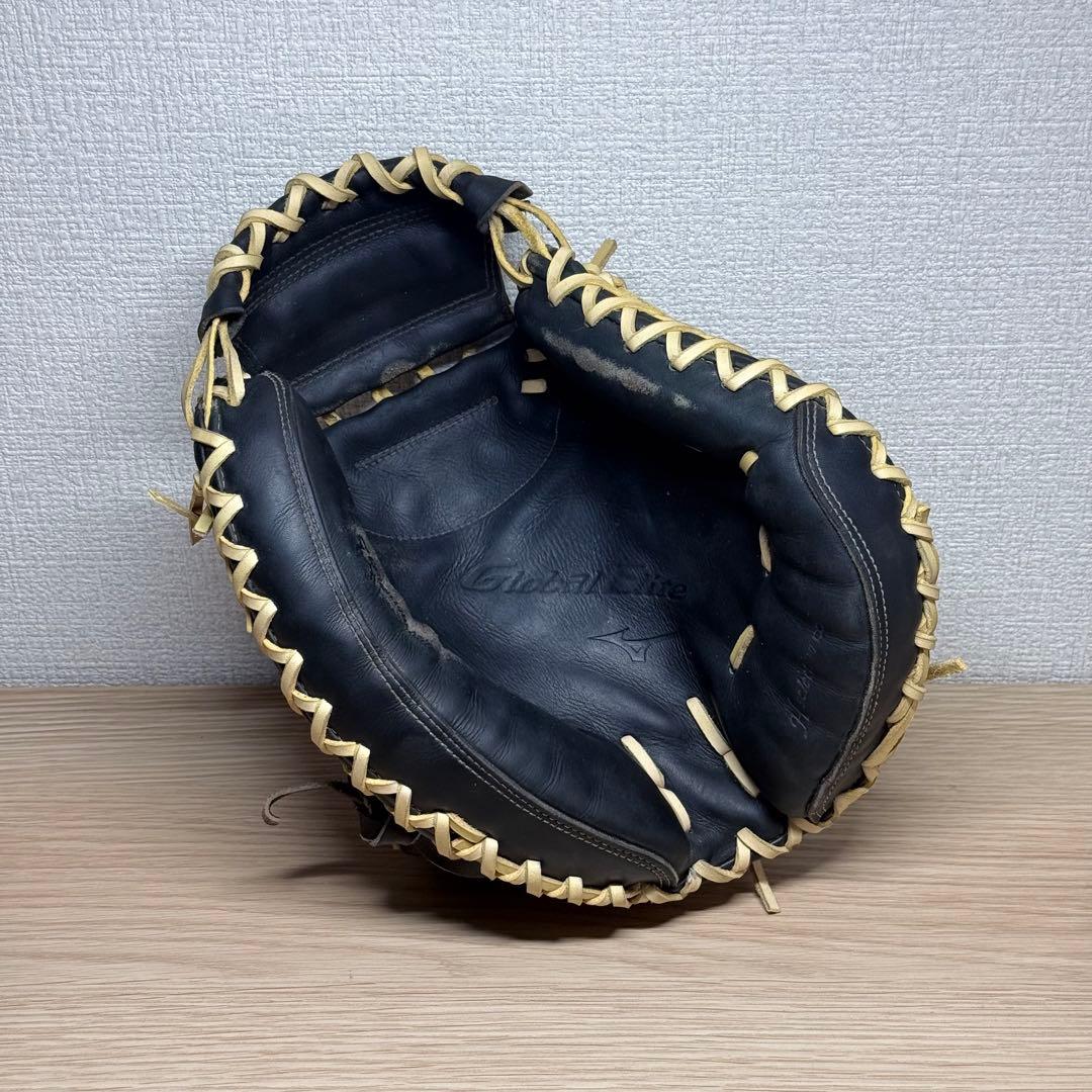 ミズノ グローバルエリート 硬式 キャッチャーミット クロス締め 炭谷モデル