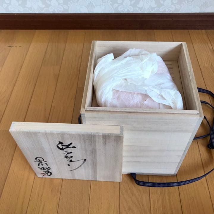 茶道道具 水差し クリスタル 江戸切子 グリーン 黒川昭男 作