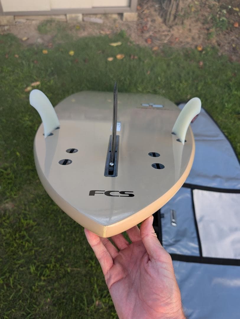 49ℓ スリーウェザー 6’6 ハッピーターン vertical ファンボード