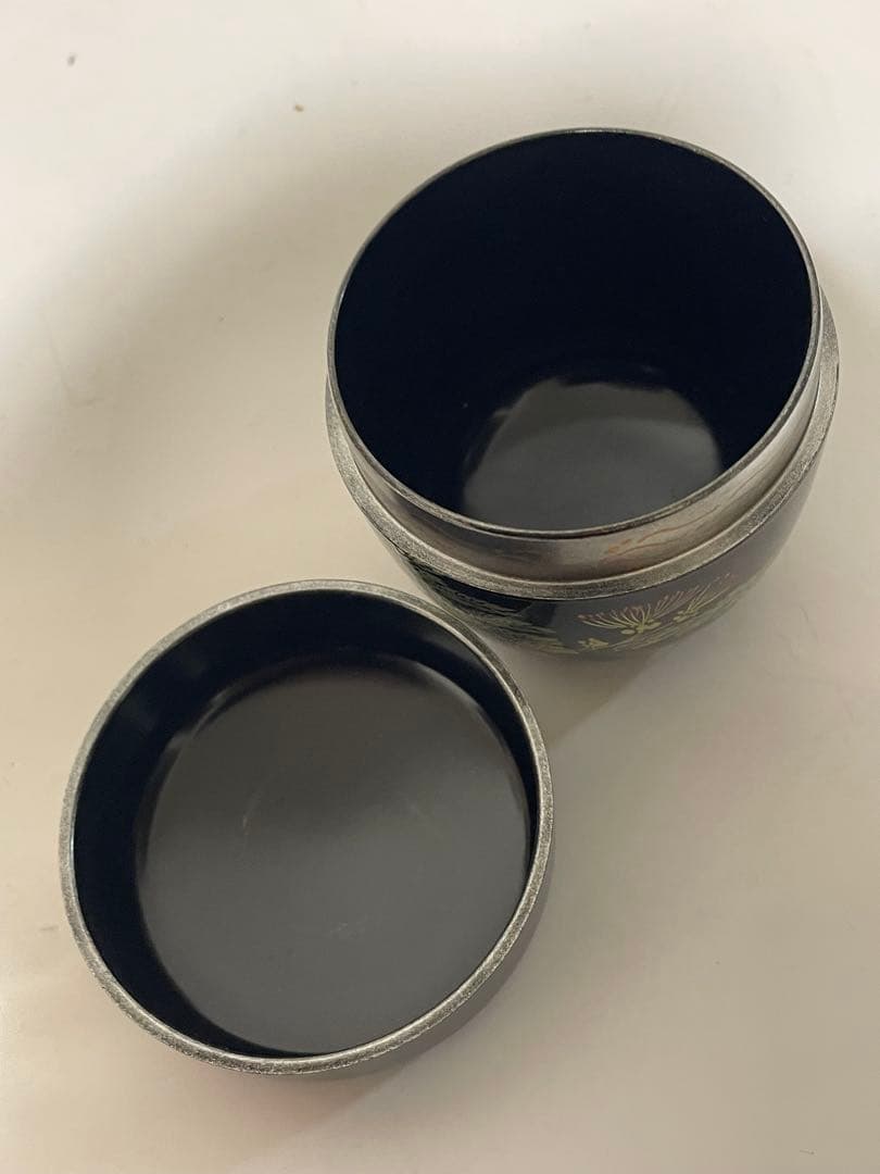 茶道具　木製　中棗