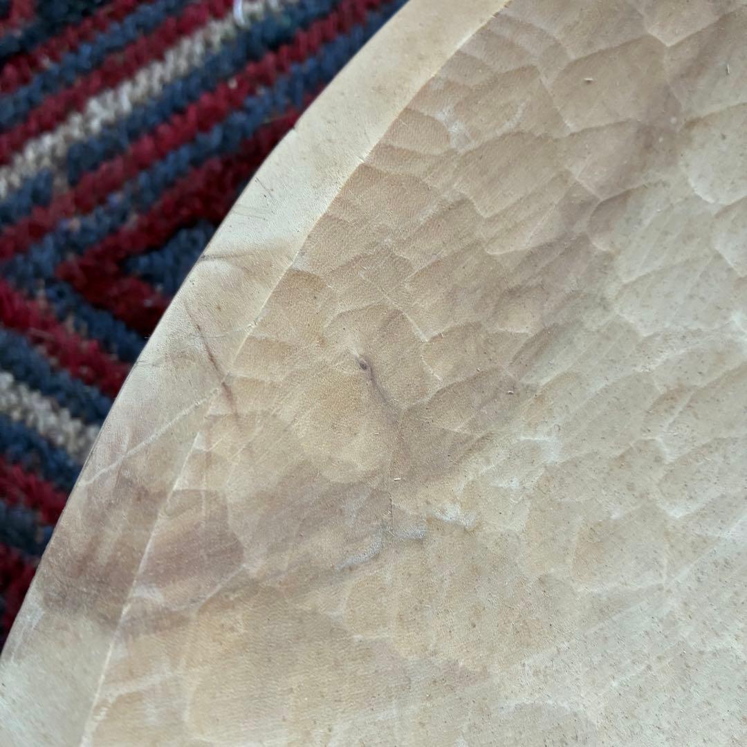 東北　こね鉢　木鉢　蕎麦　うどん　栃の木　手彫り　くり抜き　10寸　十寸