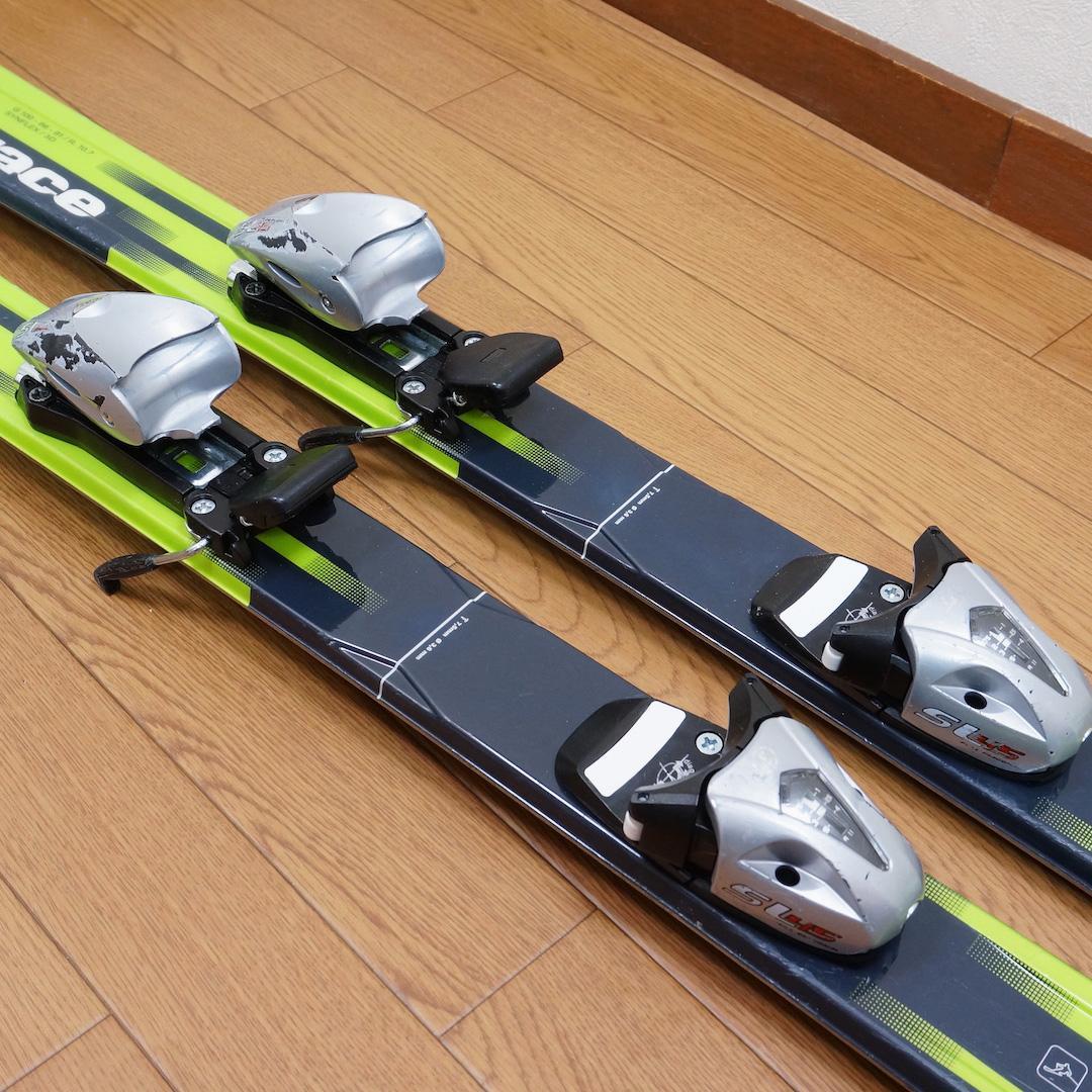 メンテ済 130cm 靴24cm ELAN スキーセット