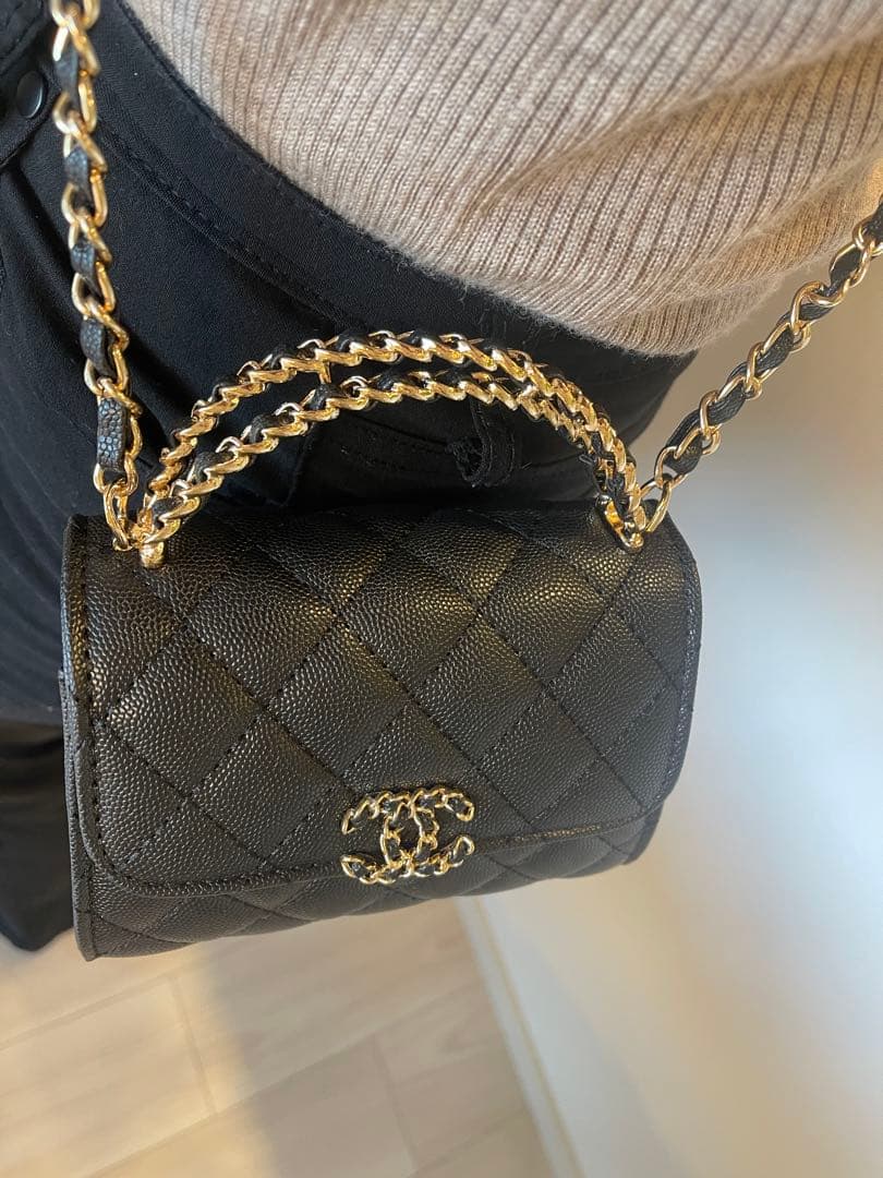CHANEL ショルダーバッグ ブラック ノベルティ