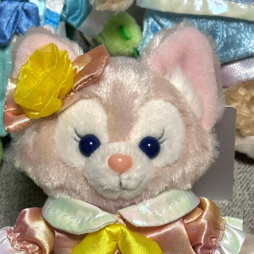 東京ディズニーシー　カラフルハピネス　ぬいぐるみバッジ　コンプリートセット