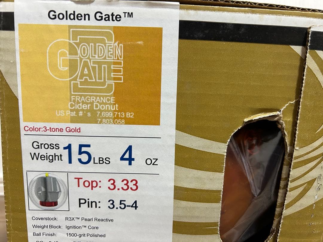 送料込み【新品】ゴールデン・ゲート　ストーム　15ポンド4オンス　1