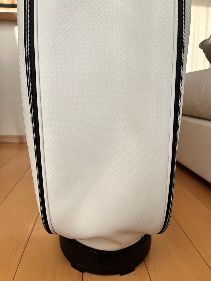 展示品超美品adabat アダバット カートキャディバッグ　ホワイト　9型　軽量