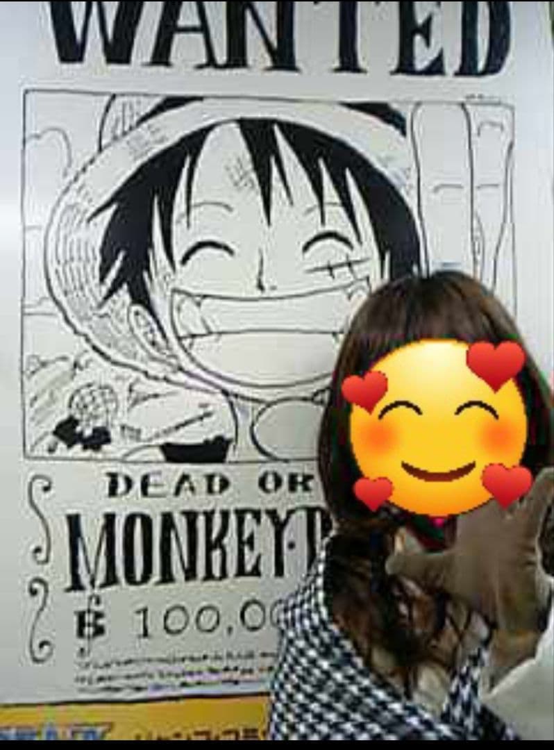 ONE PIECE ワンピース　特大ポスター　手配書　非売品