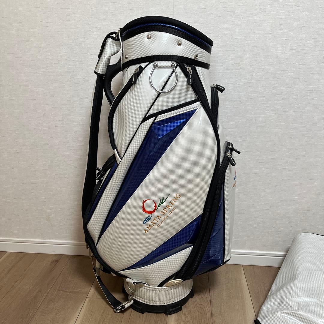 ★貴重★タイの名門AMATA SPRING キャディバッグ ホワイト/ブルー