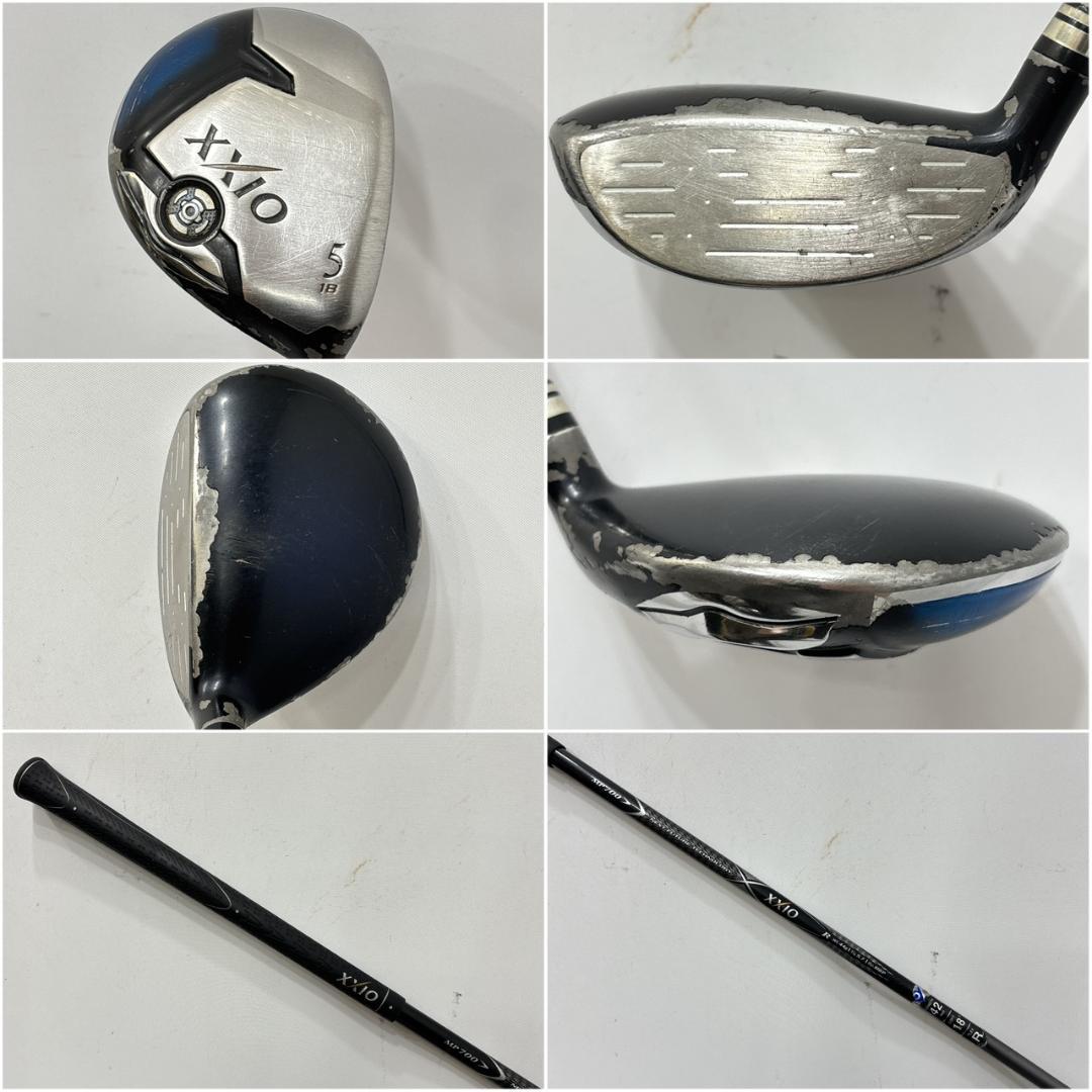 メンズ右利き初心者用　ゼクシオ　6＆7＆9代目　ゴルフクラブセット　W-2613