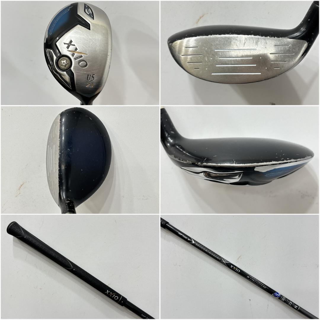 メンズ右利き初心者用　ゼクシオ　6＆7＆9代目　ゴルフクラブセット　W-2613