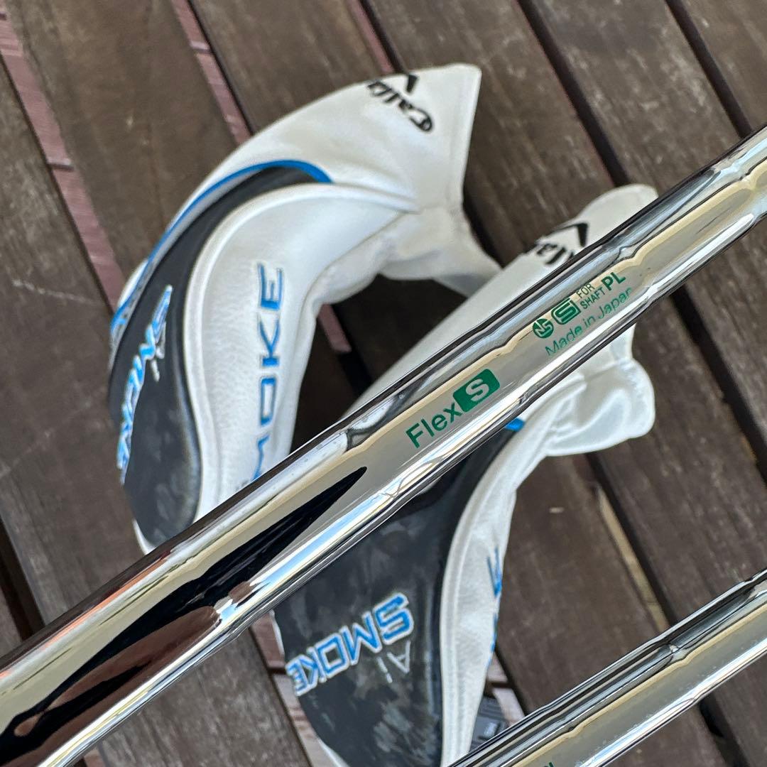 キャロウェイAiスモークHLユーティリティ5U 25° 6U27° 2本セット