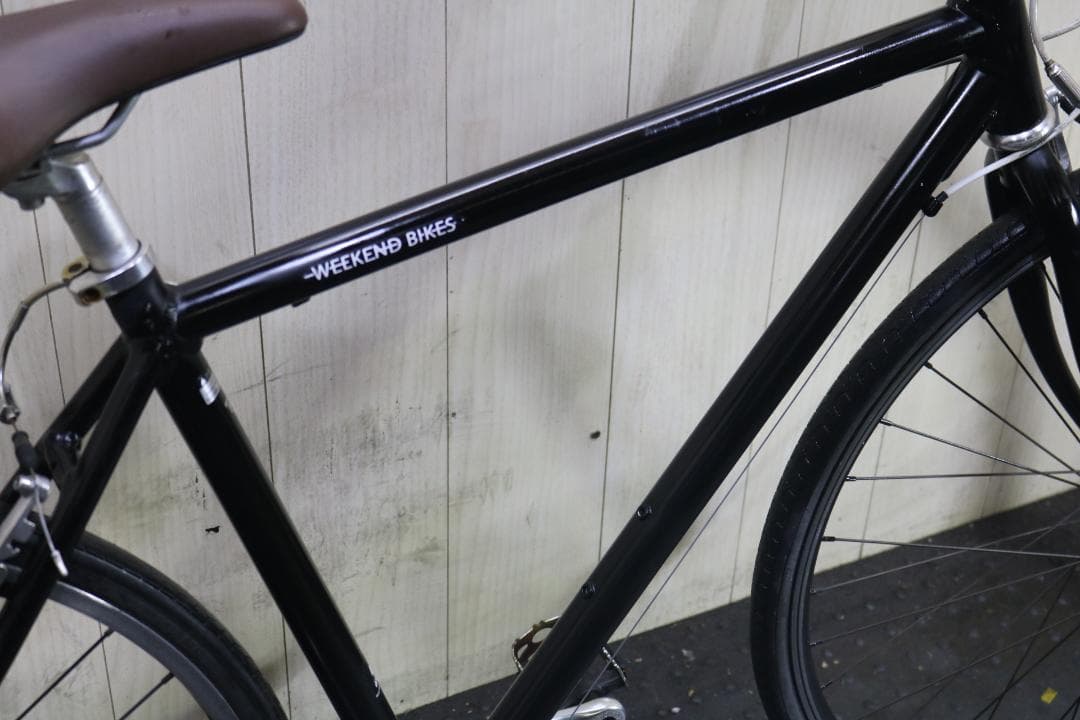 あさひ製WEEKEND アルミ 700C シマノ7速 510mm 黒 クロス