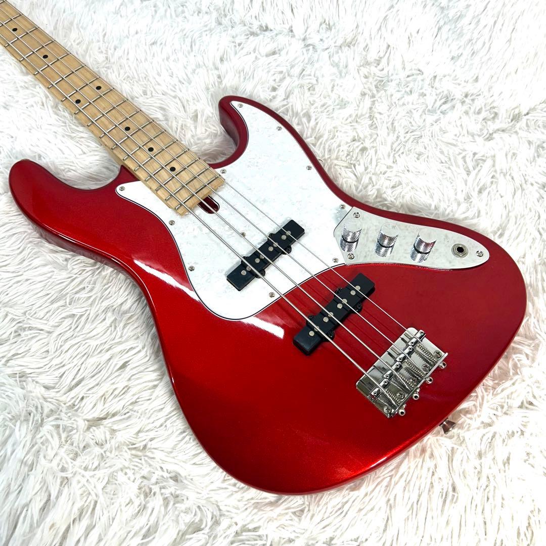 Bacchus BJB-330 ジャズベース キャンディアップルレッド