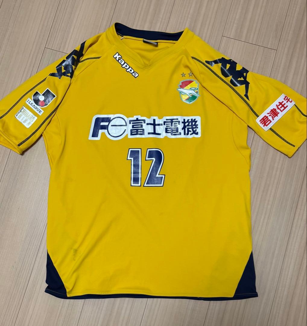 ジェフ千葉　2008 ユニフォーム　12番　UNITED 奇跡のフクアリ