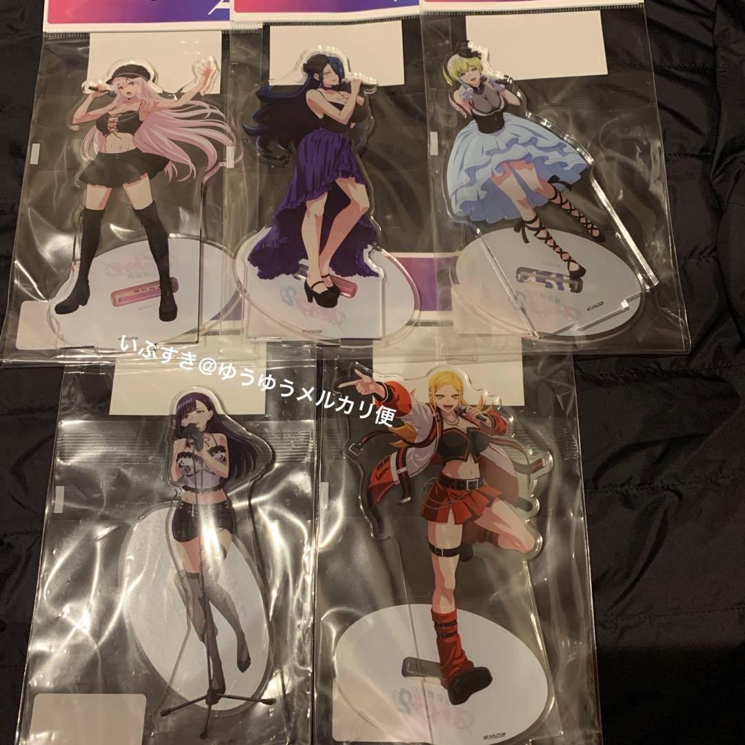 魔都精兵のスレイブ　アクリルスタンド 5種 カラオケの鉄人