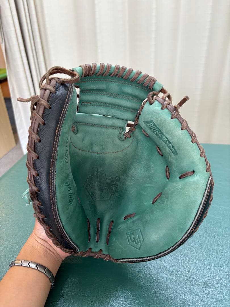 ※おかか キャッチャーミット　グラブワークス　オーダー　グローブ