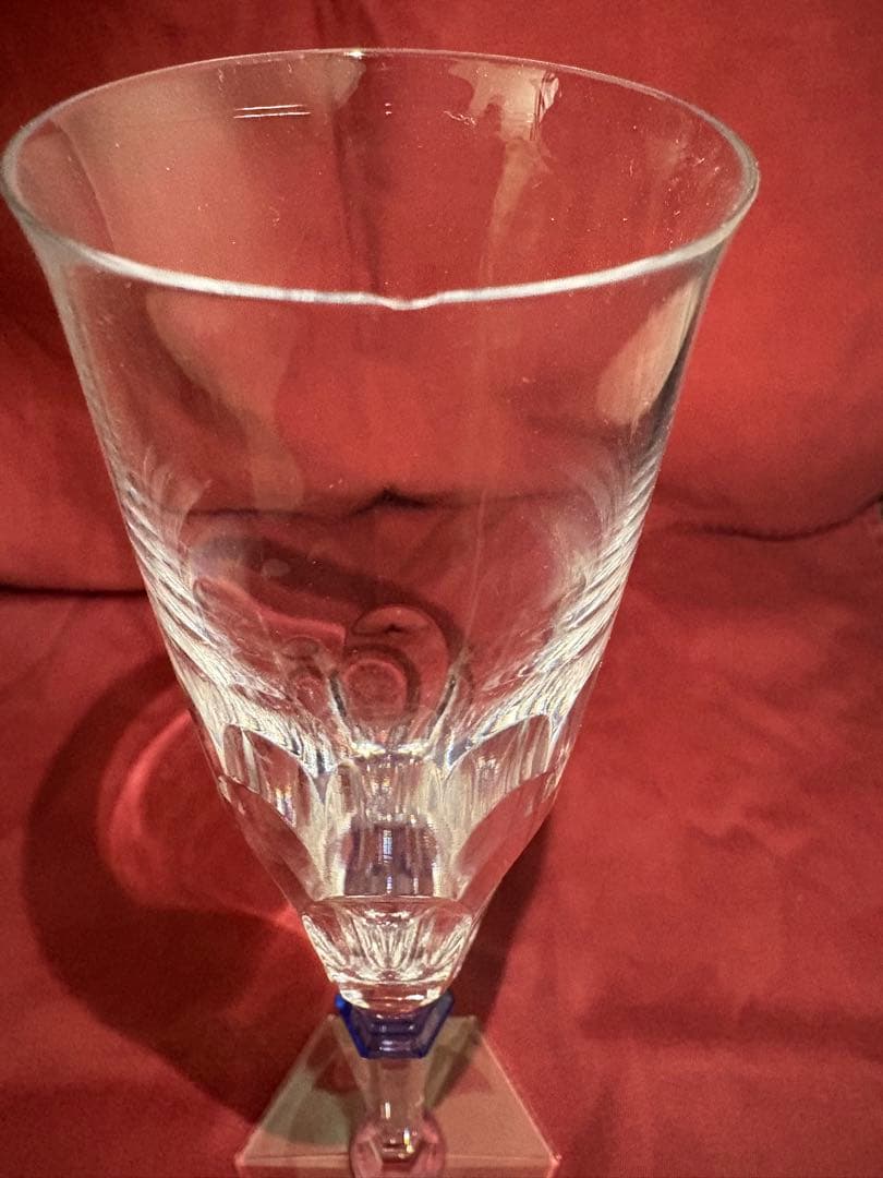 バカラグラス　アルクール　イブ　ブルーボタン 一本