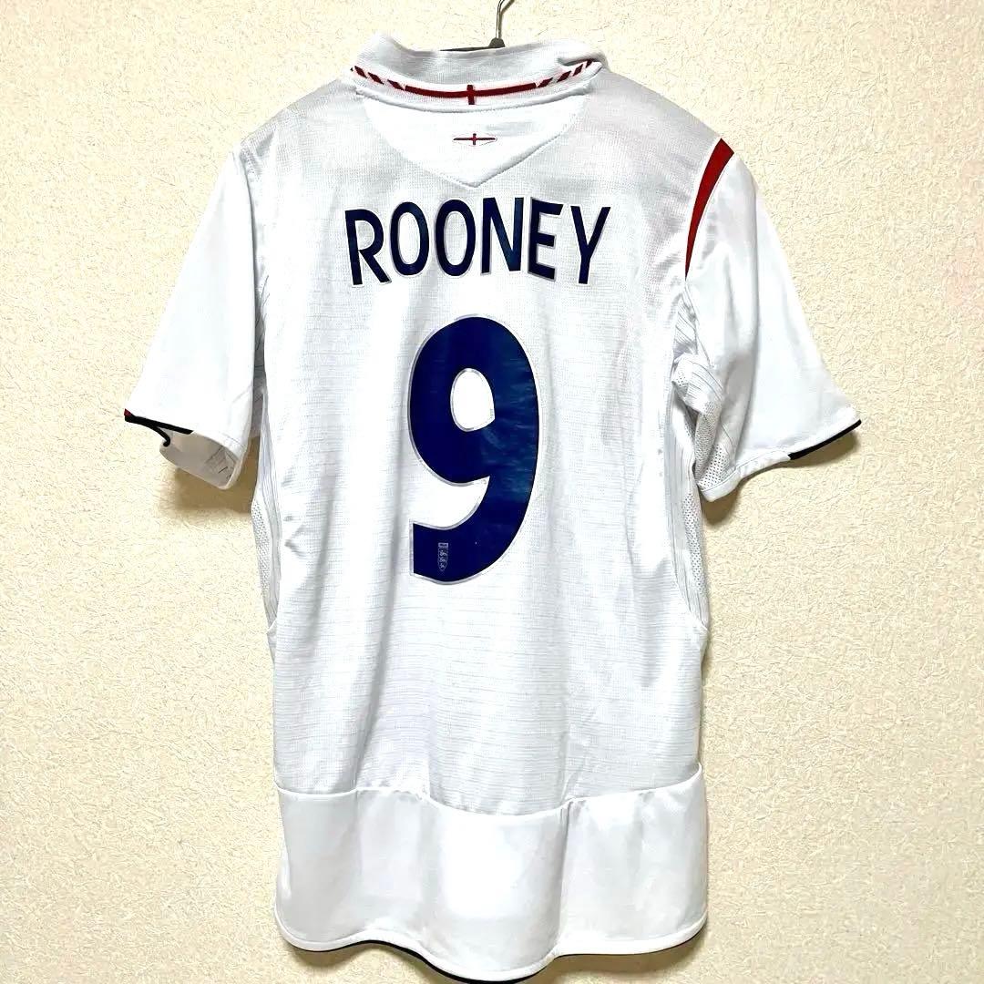 【正規品】イングランド代表　2006W杯 ルーニー9 サイズM