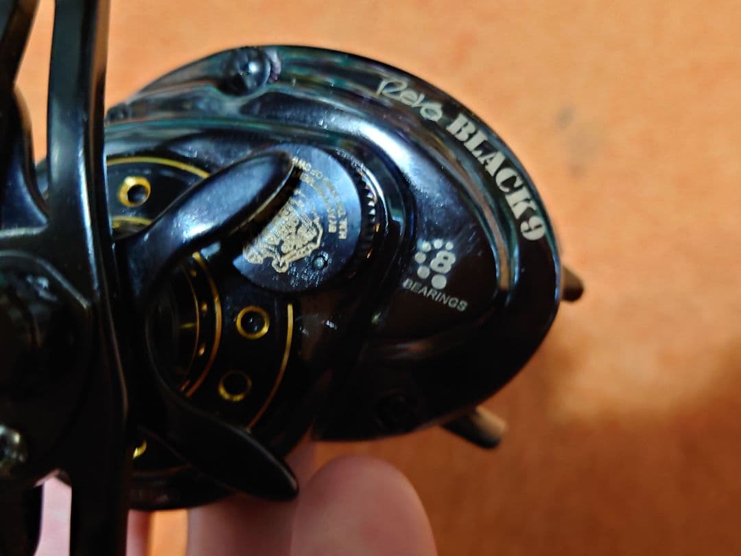 アブガルシア　ブラック9 ハンドル改