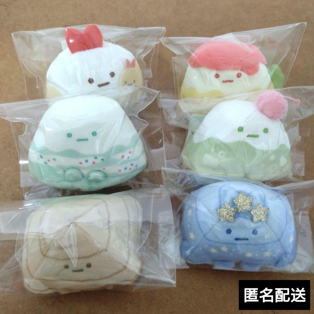【新品・未開封】すみっコぐらし てのりぬいぐるみ やま 6個セット