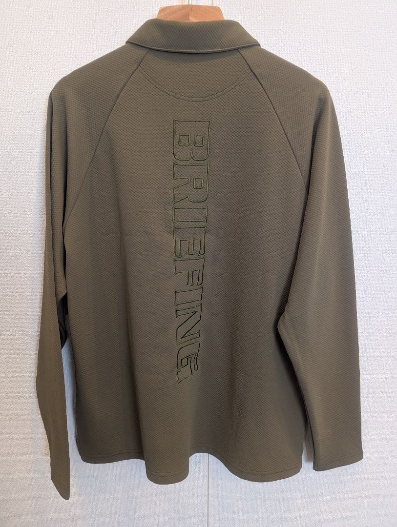 ブリーフィング　ポロシャツ　長袖