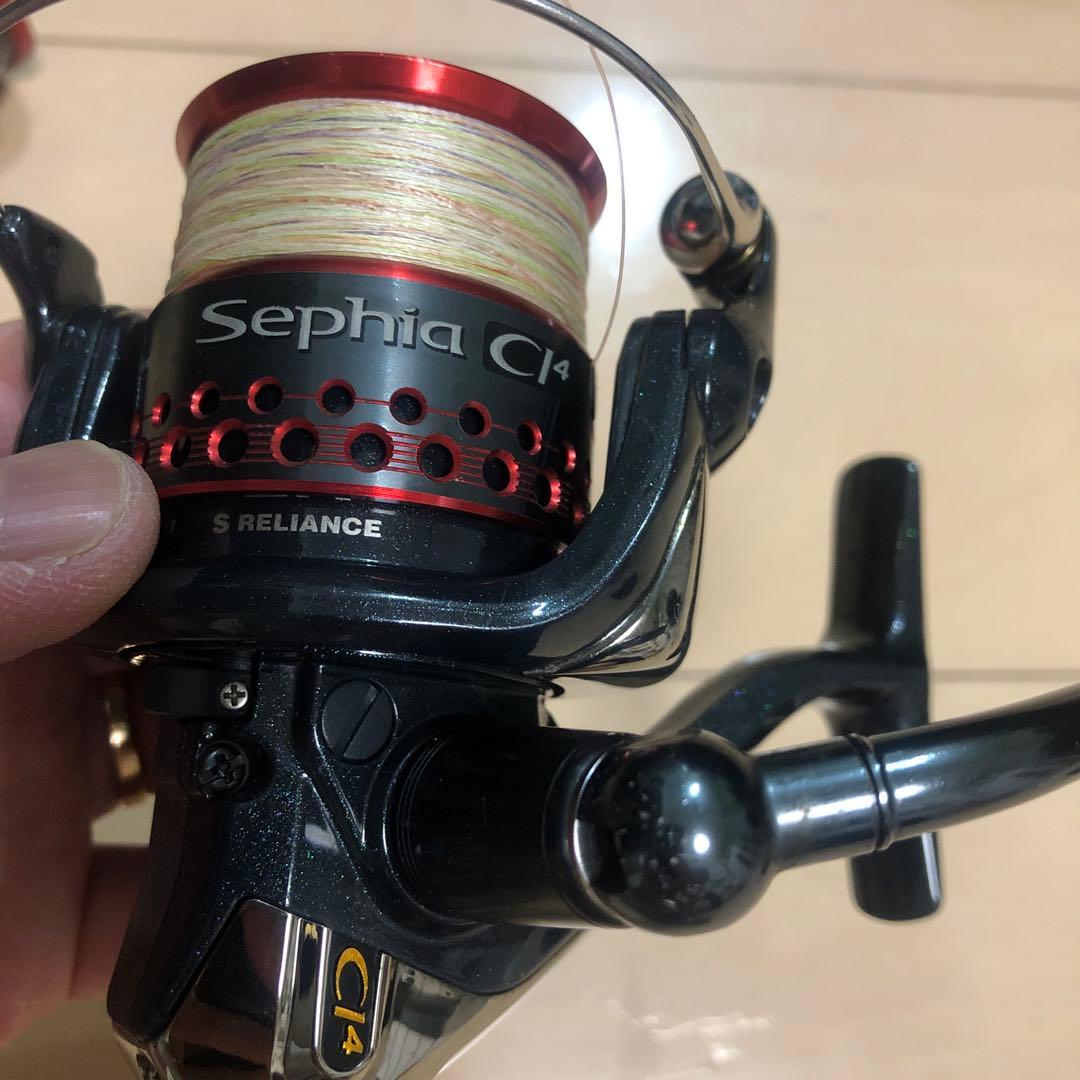 【最終値引】シマノ　08 Sephia CI4 C3000S 夢屋予備スプール付