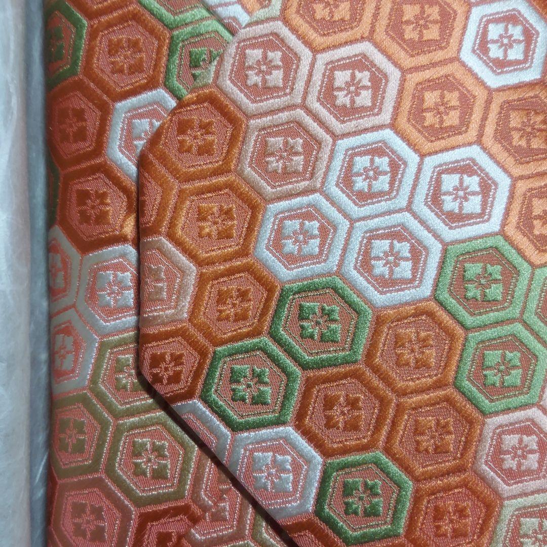 未使用❗【宮中御用達】【高田義男】有職織物　数寄屋袋