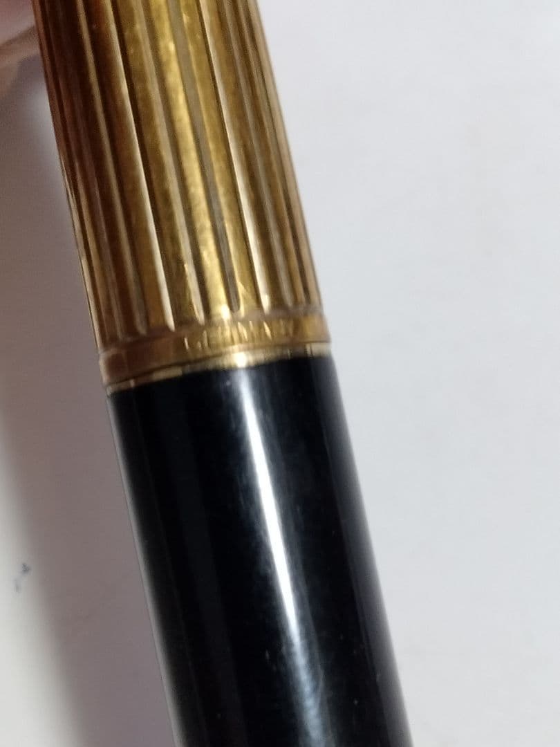 モンブラン Montblanc 227 万年筆 黒と金 14金 585