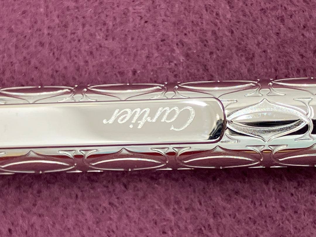 Cartier ボールペン シルバー