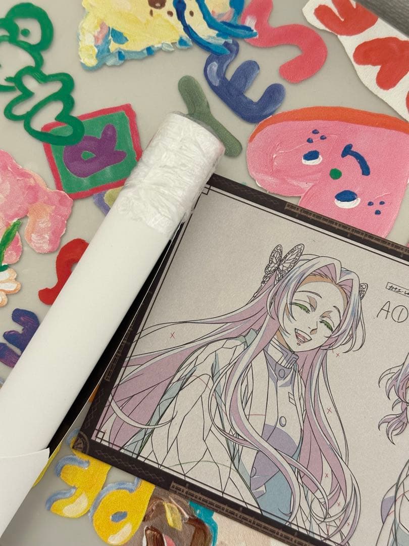 鬼滅の刃 ダイニング 無限城編 Wチャンス 原画ポスター 胡蝶しのぶカナエB