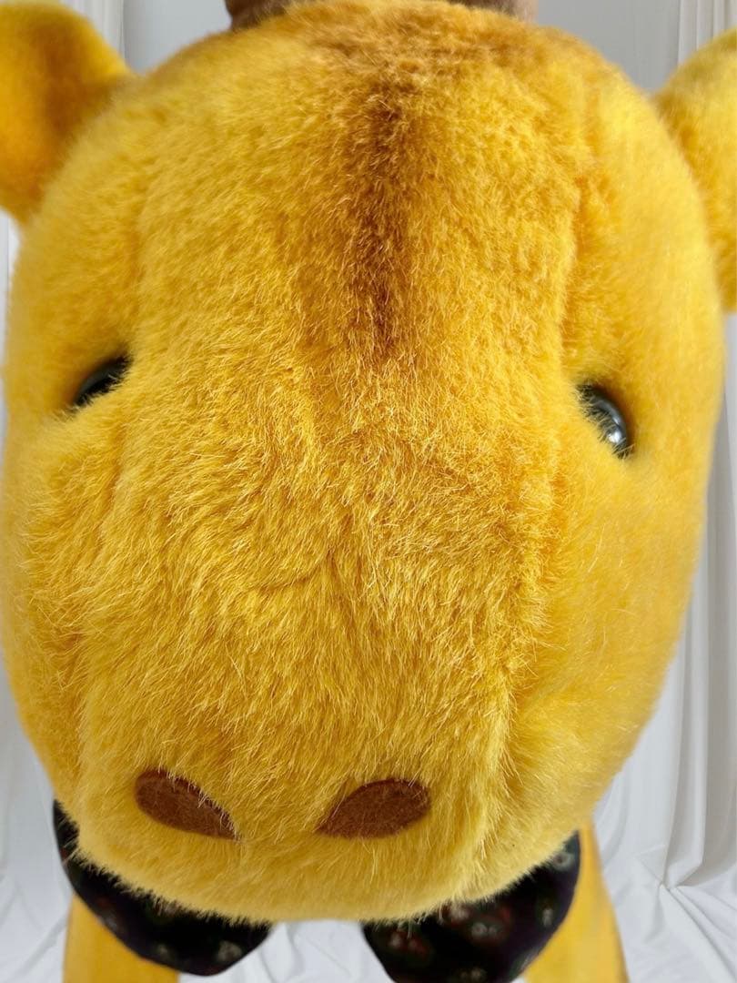 【希少】レトロ　 超特大　吉徳 ズーニーキリン ぬいぐるみ　ビッグサイズ　日本製