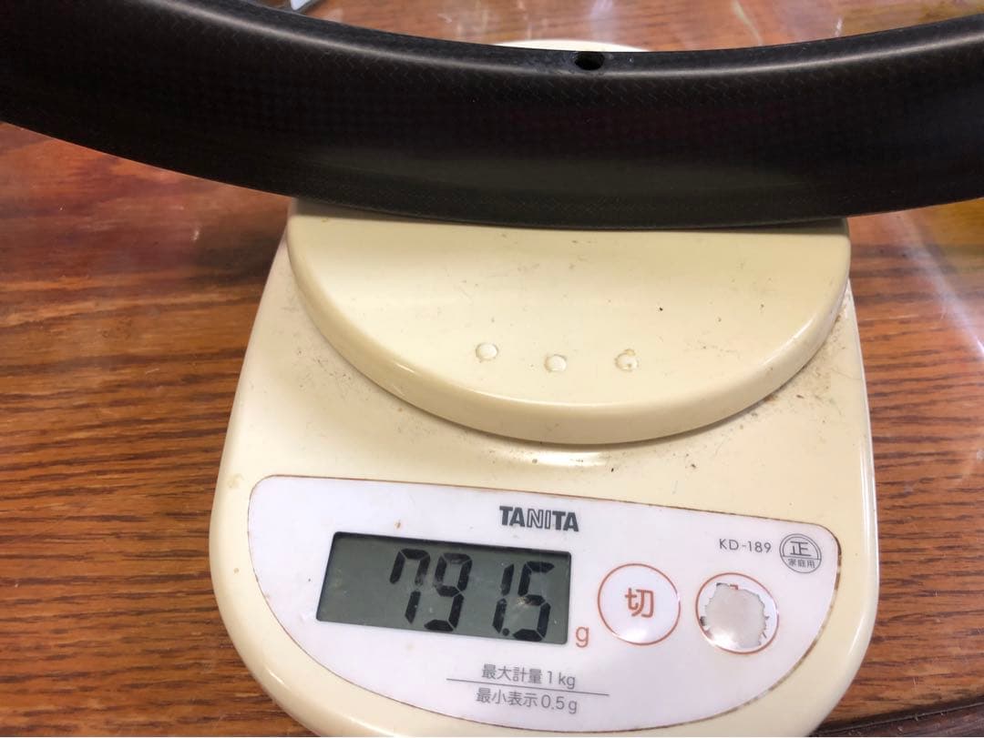 1400g!カーボンクリンチャーホイール 40mmハイト リム幅23mm 美品