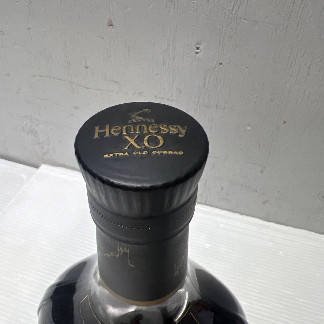 ヘネシー Hennessy XO 黒キャップクリアボトル 700ml ブランデー