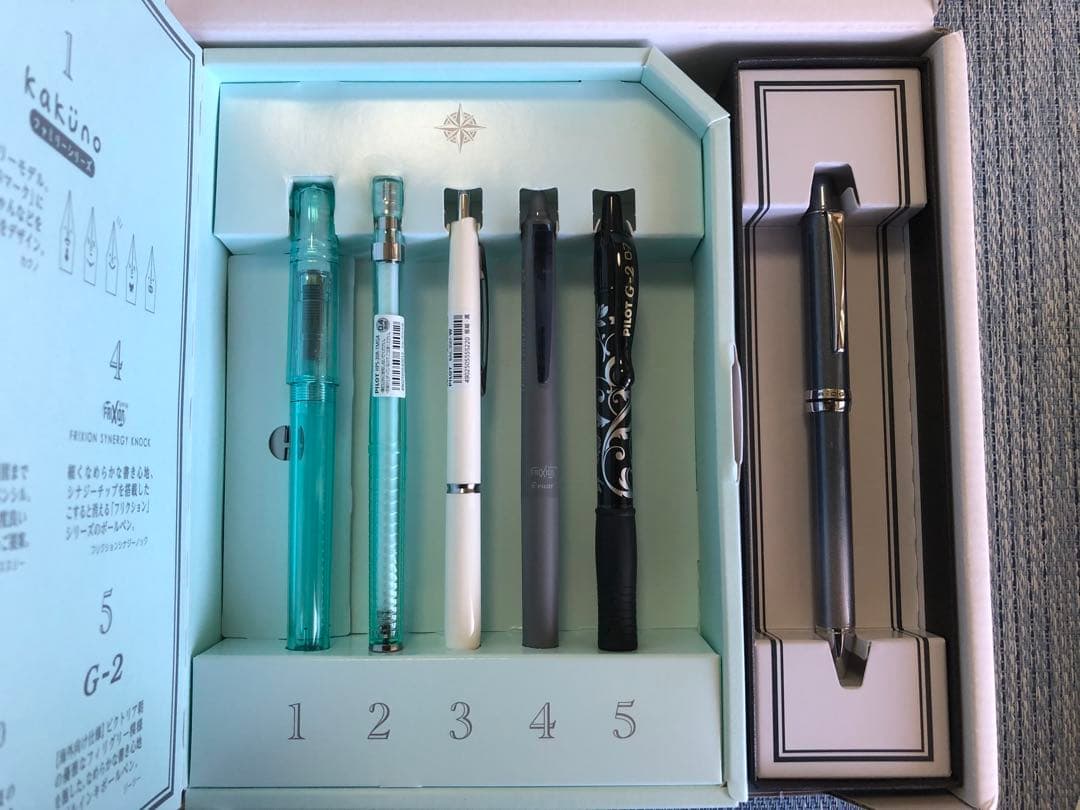 ５割引き　パイロット株主優待　4＋1 RIDGE 他5本