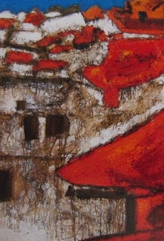 三岸節子、「アルカディアの丘」、厳選、希少画集・額装画、人気作品