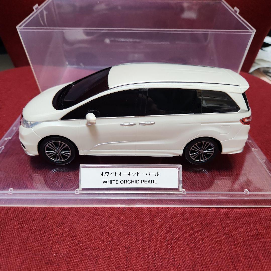 非売品 ホンダ オデッセイ カラーサンプル ホワイトオーキッドパール美品1/24