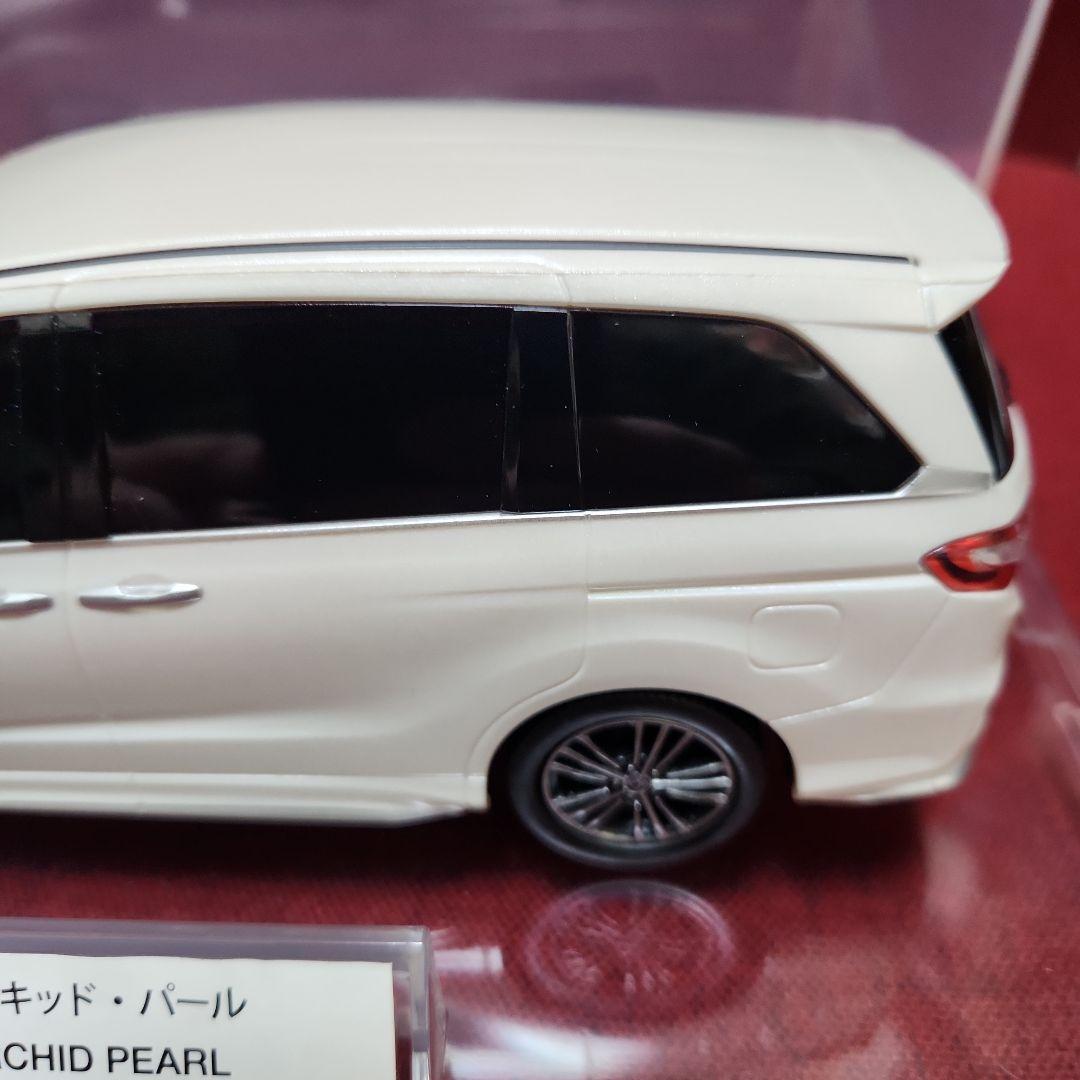 非売品 ホンダ オデッセイ カラーサンプル ホワイトオーキッドパール美品1/24