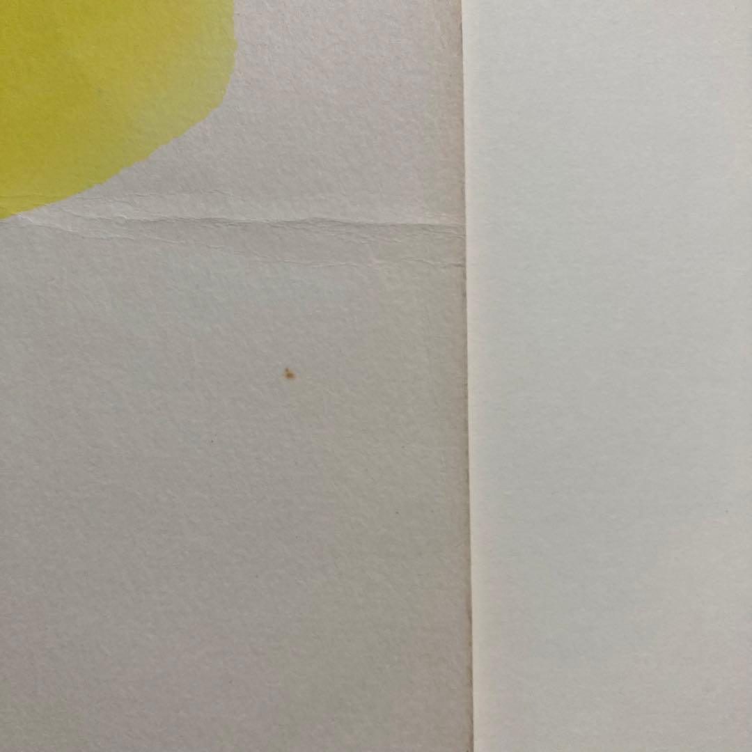 【真作保証】山口長男 水彩10号 印章有り 抽象 絵画