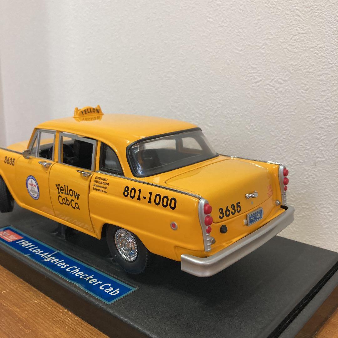イエローキャブ　yel lowcab タクシー　オブジェ　レトロカー