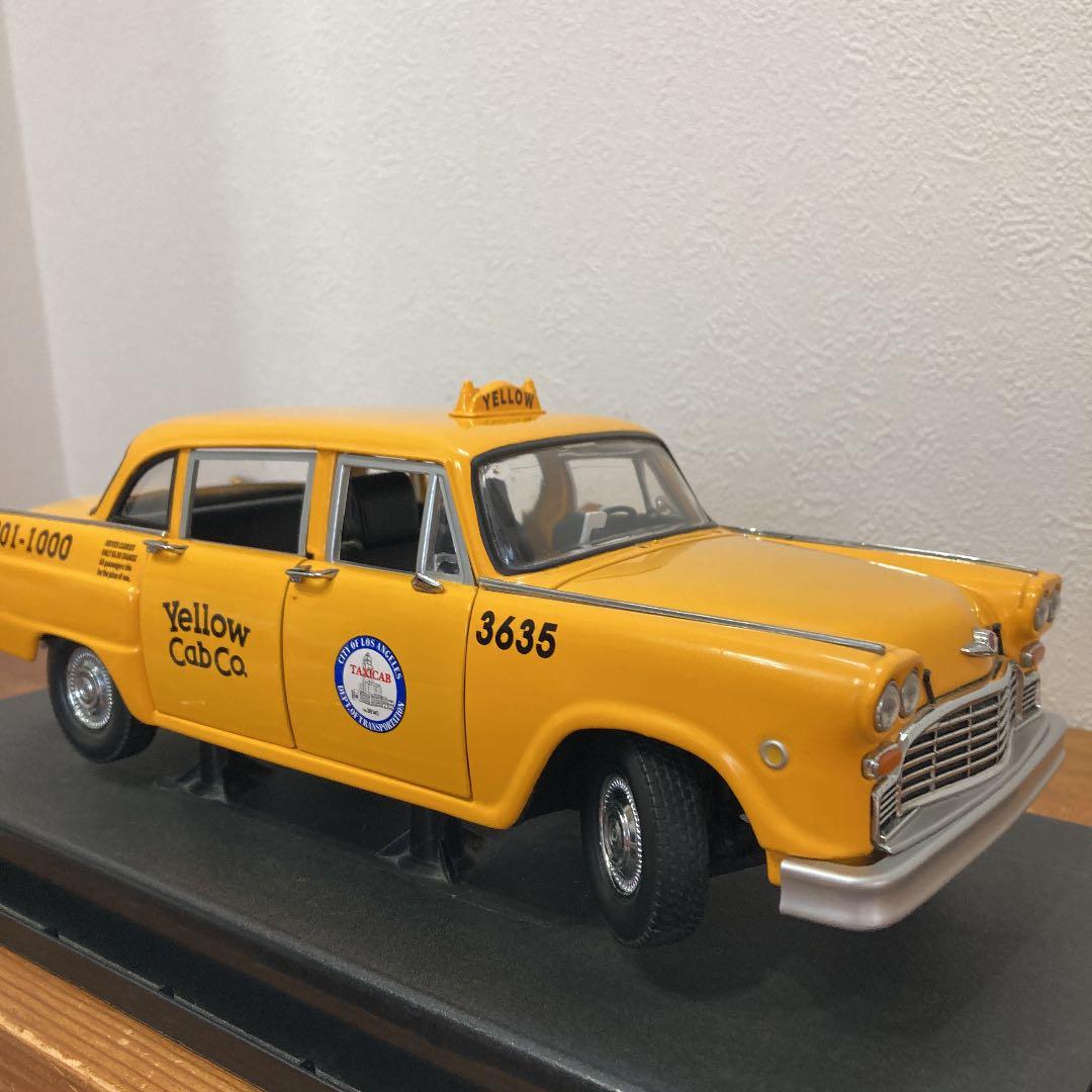 イエローキャブ　yel lowcab タクシー　オブジェ　レトロカー