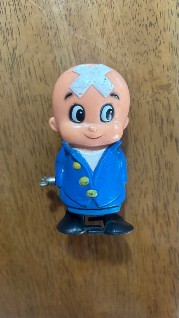 値下げ中★ 超貴重 お宝 日本製 手塚プロ製品 三つ目がとおるゼンマイ式 ソフビ